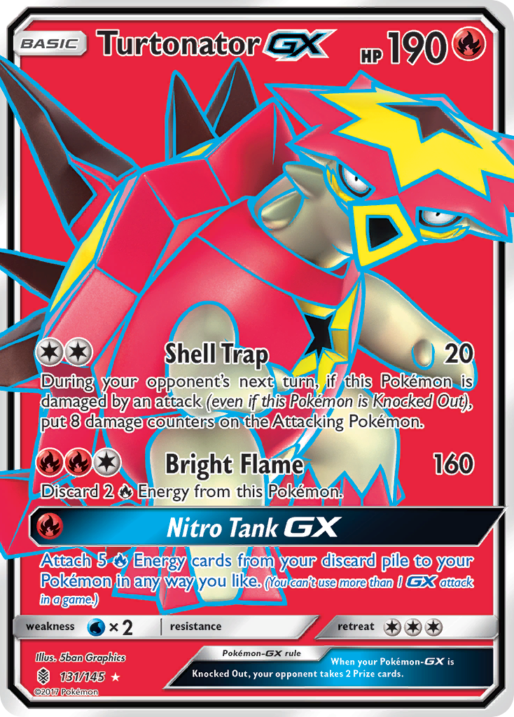 Guardians Rising Turtonator GX #131/145